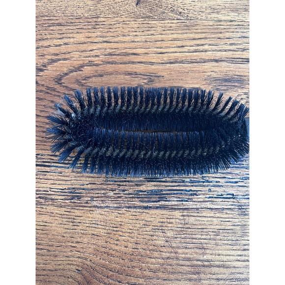 Vintage Stanley Products 10" Lint Garment Clothes Upholstery Brush Brown Handle - Picture 3 of 4